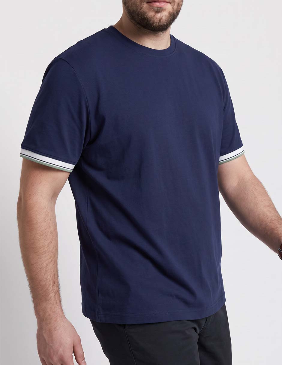 Playera cuello redondo para hombre 2