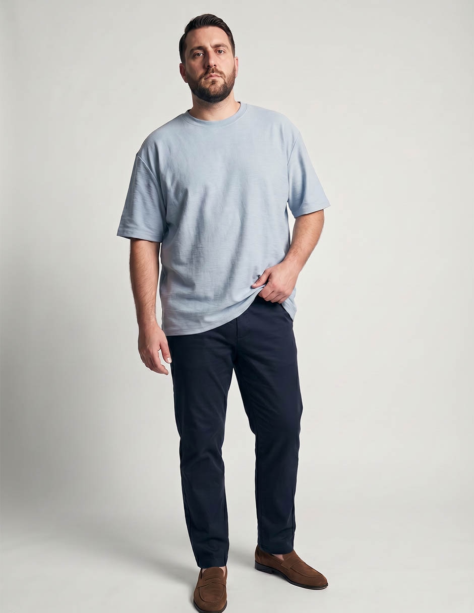 Playera cuello redondo para hombre 3