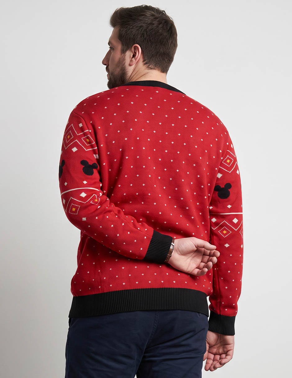 Suéter cuello redondo para hombre