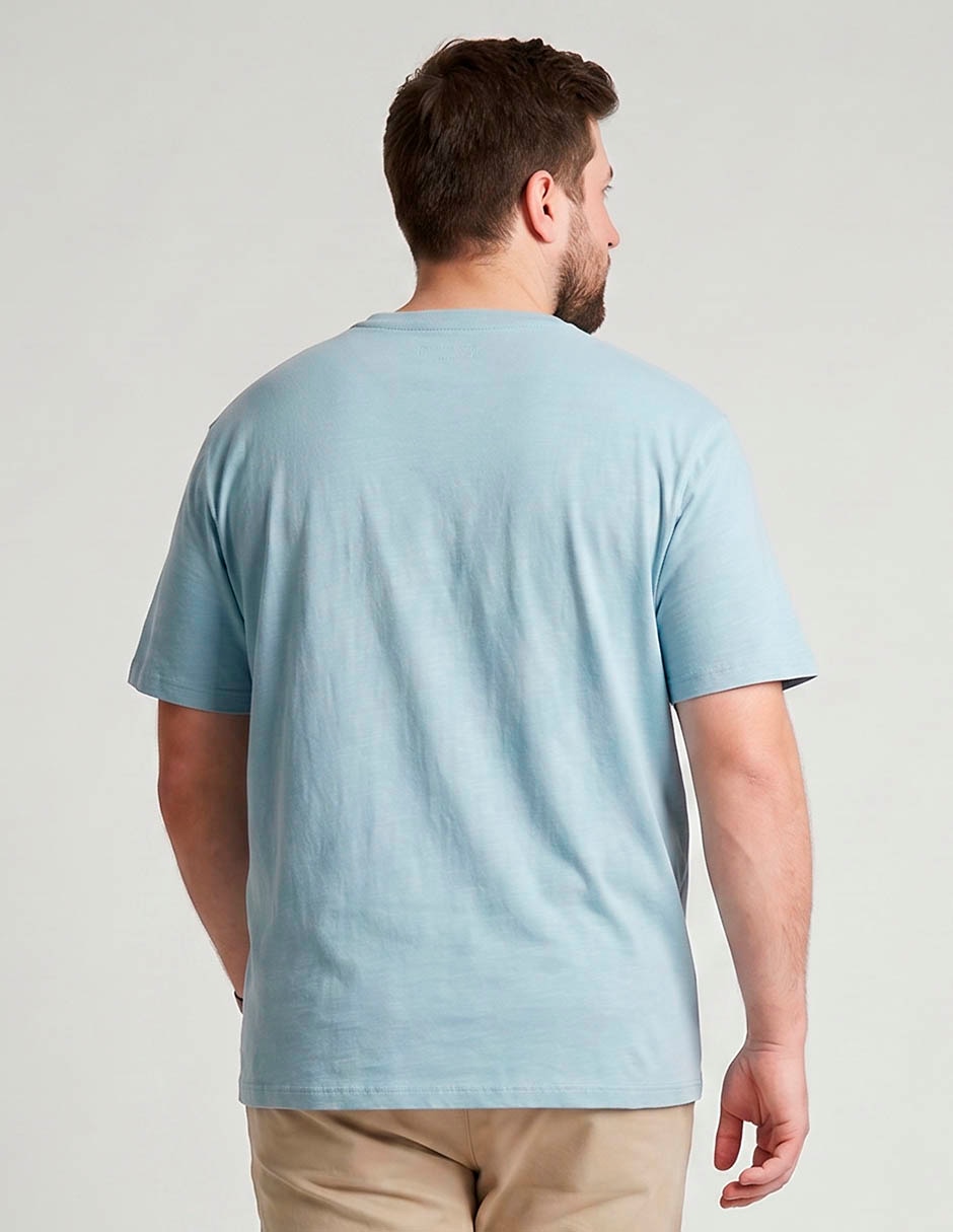 Playera cuello redondo para hombre 2