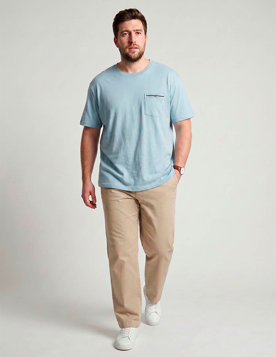 Playera cuello redondo para hombre 3