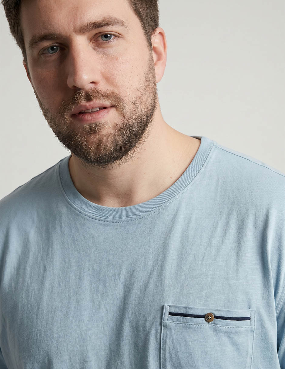 Playera cuello redondo para hombre 4