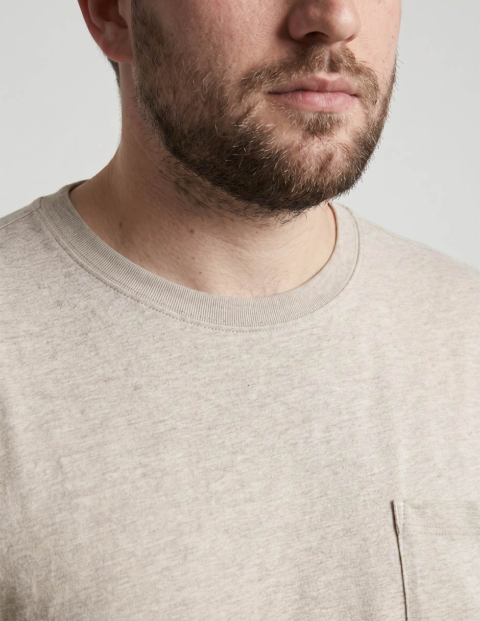Playera cuello redondo para hombre 4