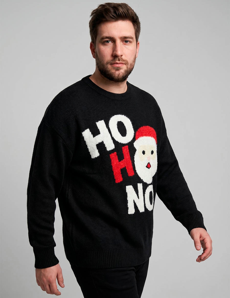Suéter cuello redondo para hombre