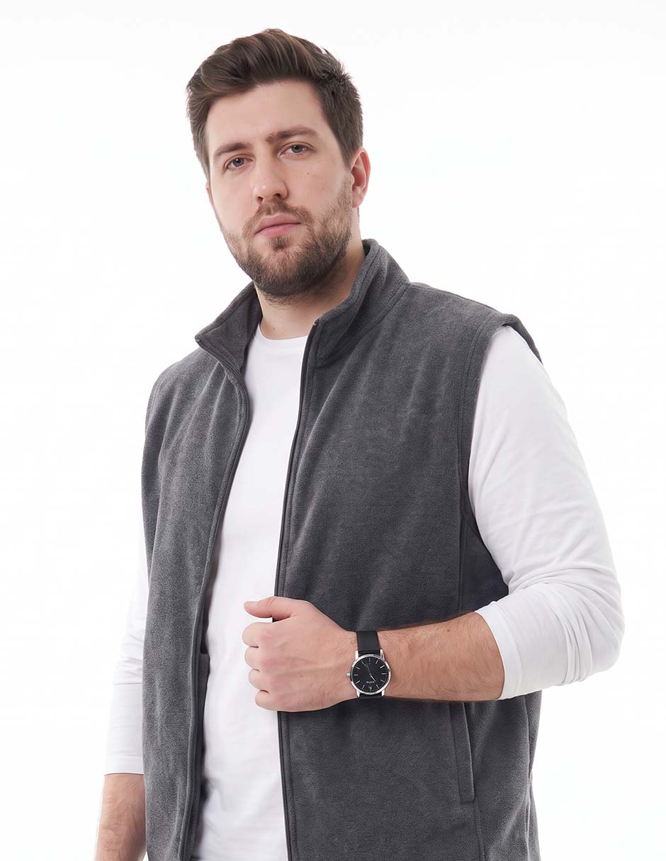 Chaleco con bolsillos para hombre 4