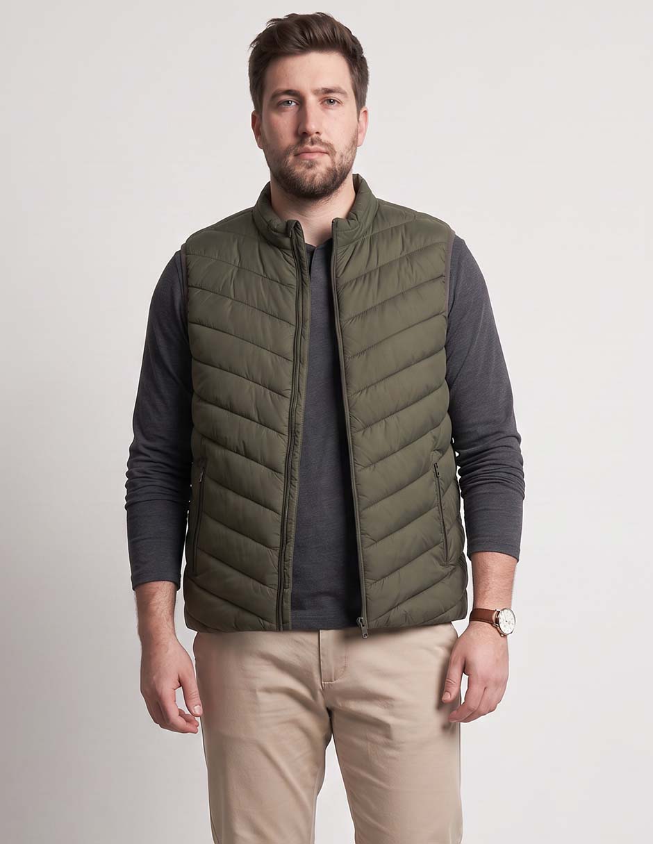 Chaleco capitonado para hombre 1